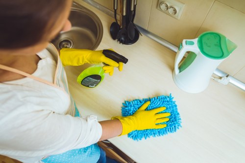 Carpet cleaning equipment used by a local NW1 cleaning service