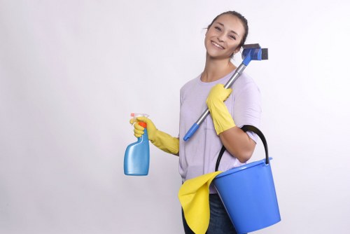Wastewater and cleaning residue being handled responsibly