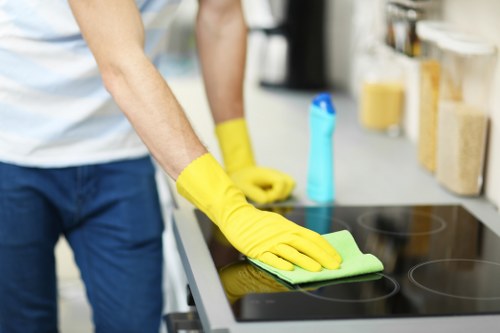Signed service terms and conditions document for carpet cleaning