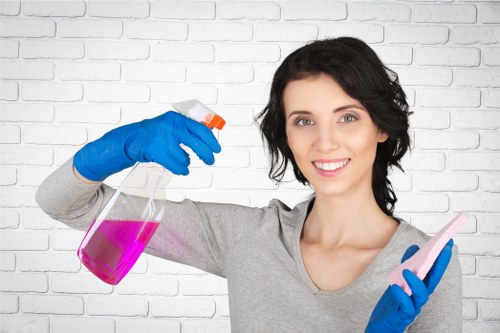 Kitchen appliance deep cleaning in NW1 with grease removal